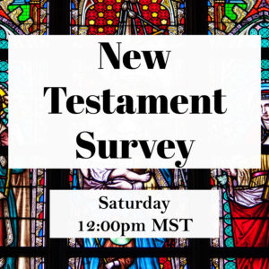 New Testament Survey - First Century History of the Mediterranean World