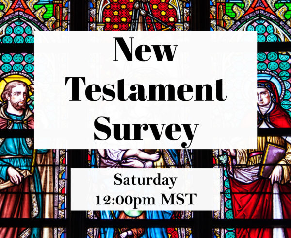 New Testament Survey - First Century History of the Mediterranean World